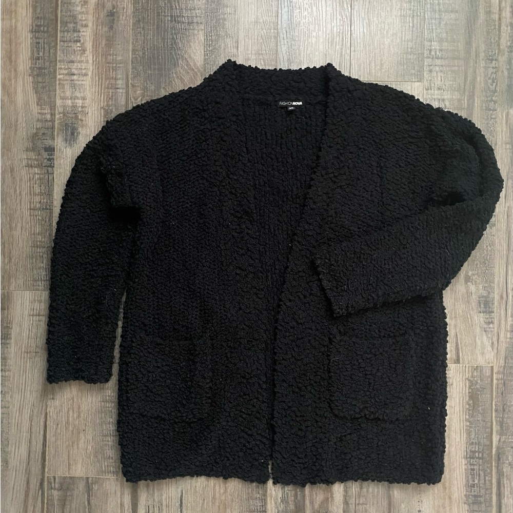 Fashion Nova Teddy Cardigan